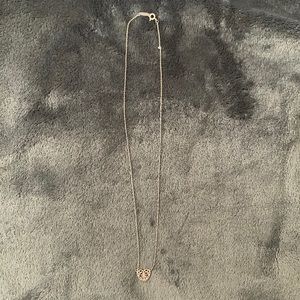 silver tiffany necklace